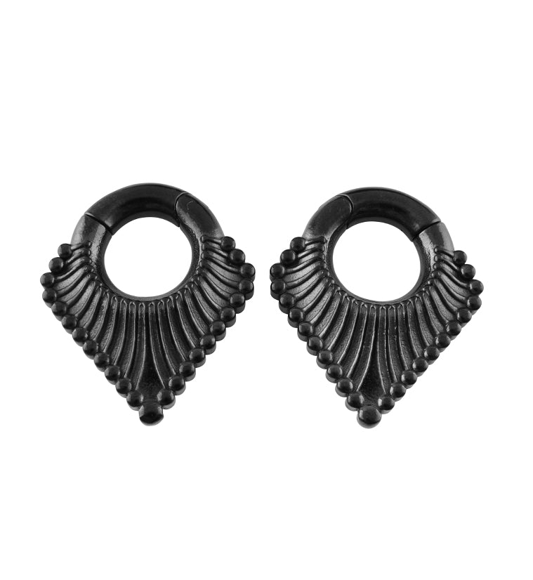 Black PVD Avenge Ear Weights