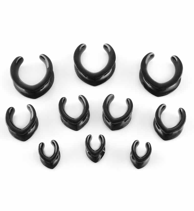 Black Veer Stainless Steel Saddles