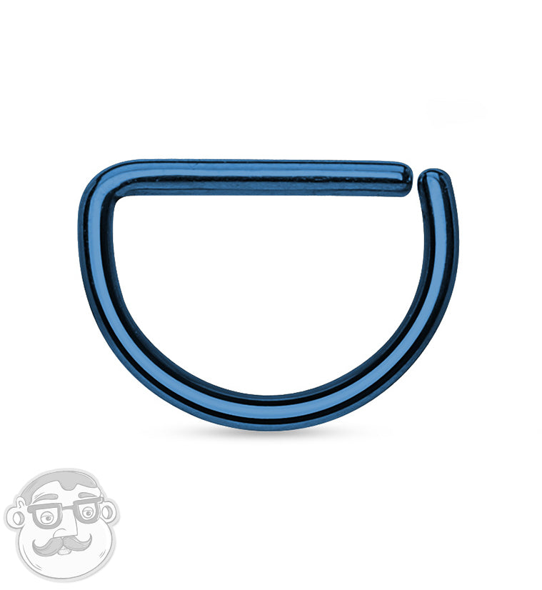 16G Blue Annealed D Ring