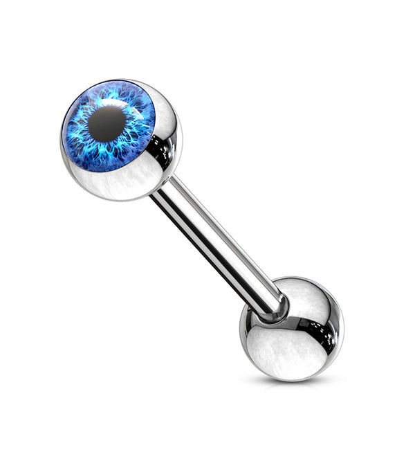 Blue Eyeball Barbell