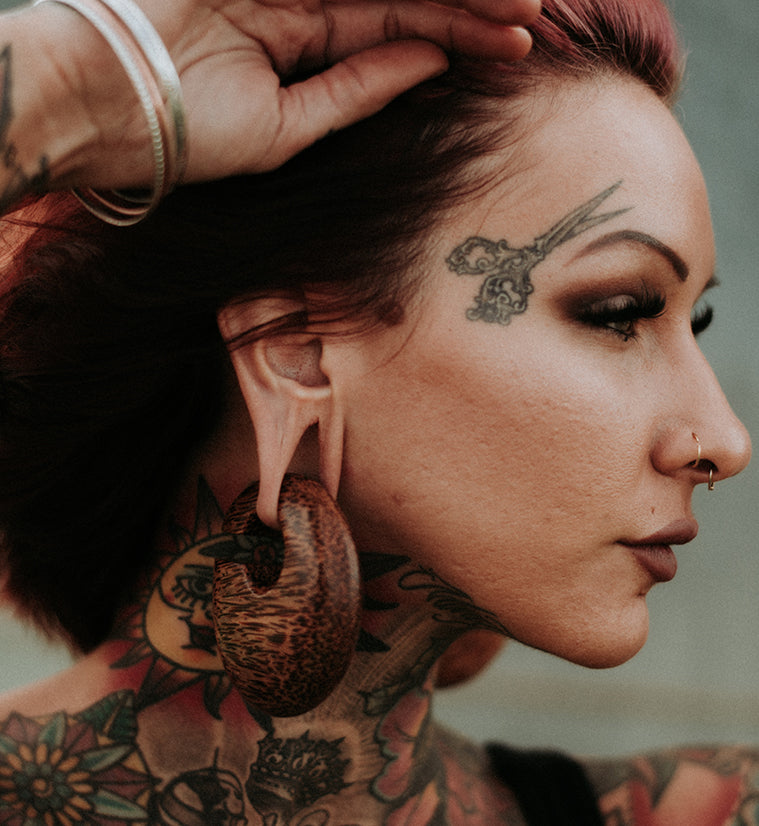 Annular Hoop Coconut Wooden Hangers