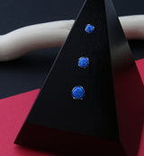 Blue Opalite Dome Titanium Threadless Top