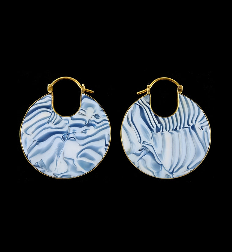 Discoid Blue Schizo Hangers