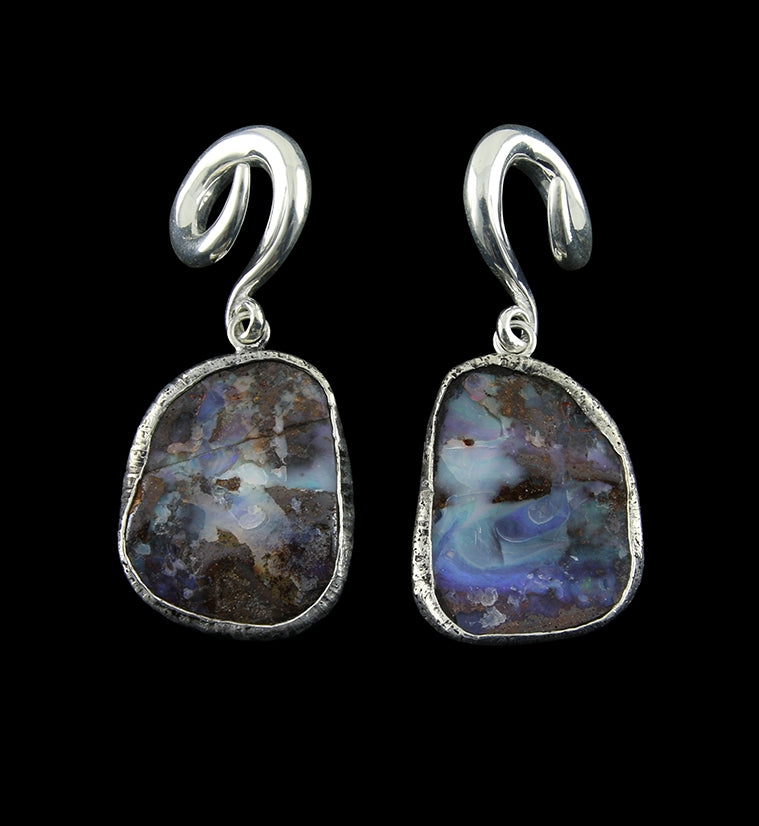 Boulder Opal Ear Weights Version 17