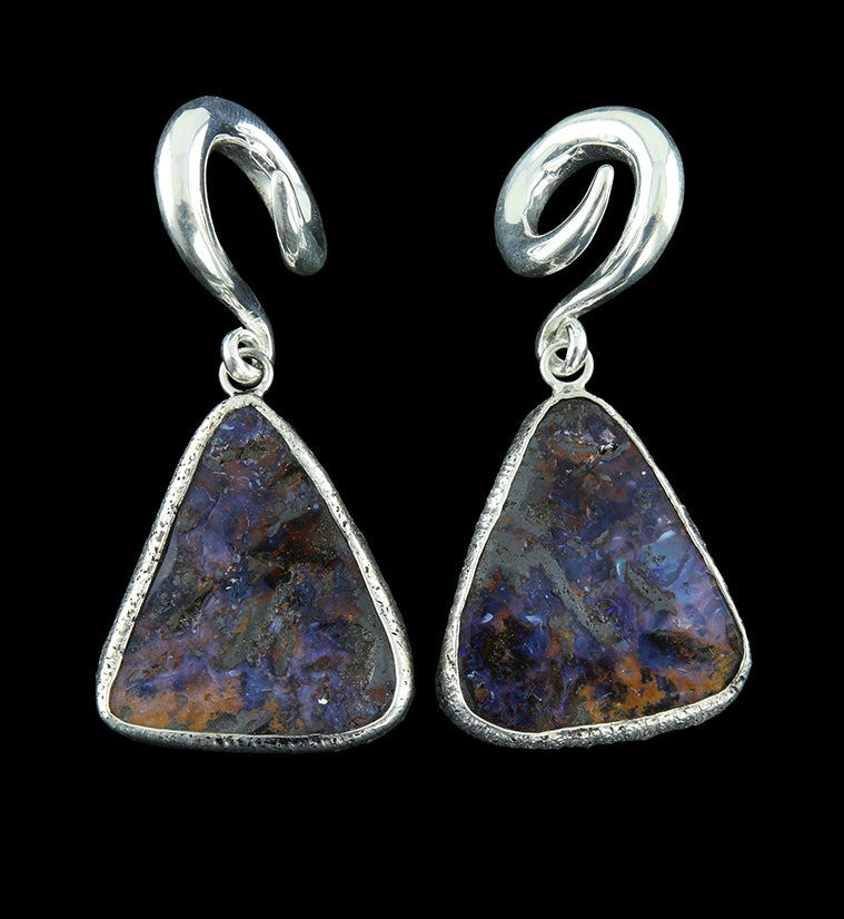 Boulder Opal Ear Weights Version 3