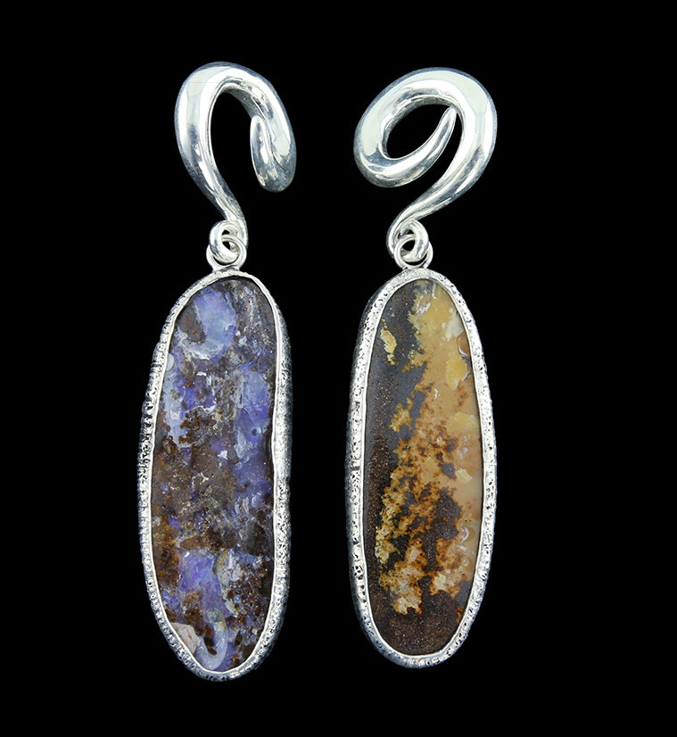Boulder Opal Ear Weights Version 7
