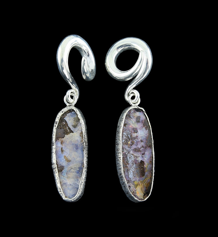 Boulder Opal Ear Weights Version 8