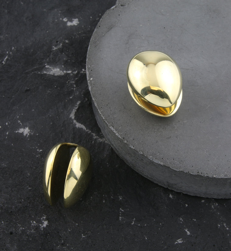 Brass Knuckle Ear Weights