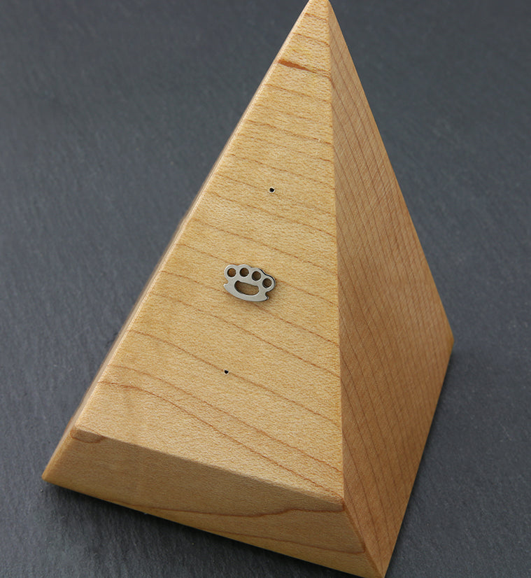 Brass Knuckle Threadless Titanium Top