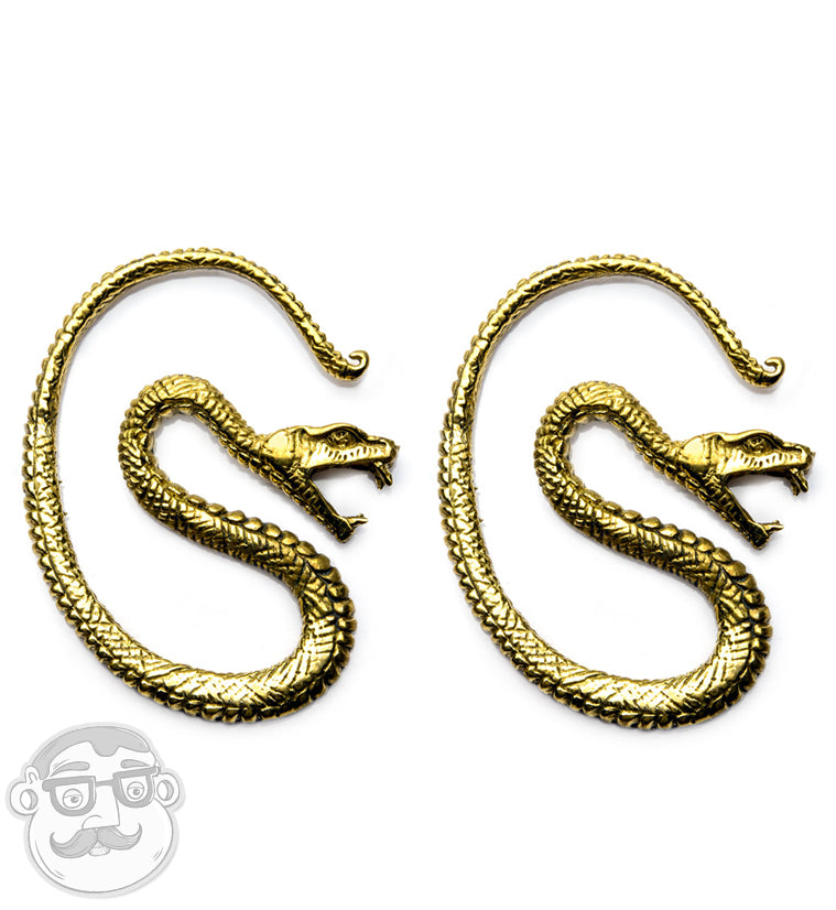 Brass Snake Hangers