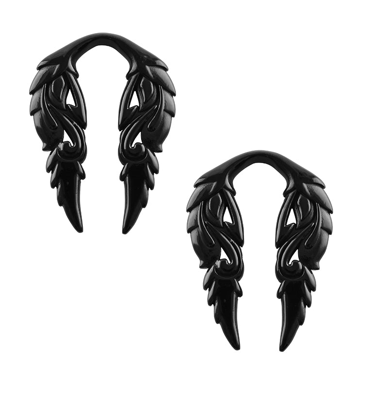 Black Bristly Ear Weights