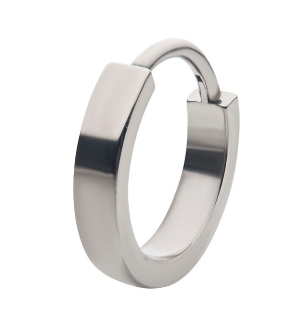 Broad Titanium Hinged Segment Ring