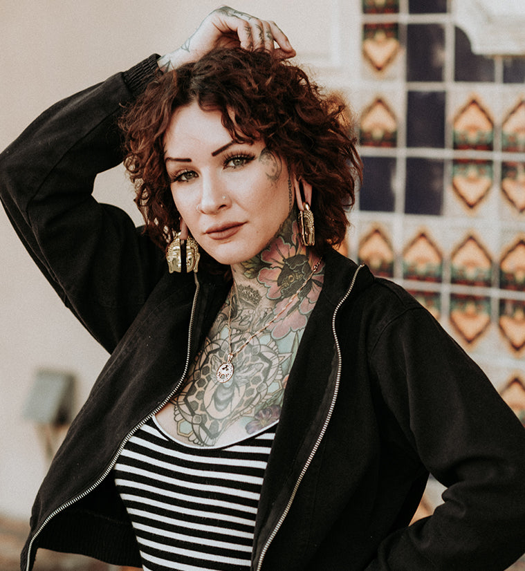 Buddha Brass Ear Weights