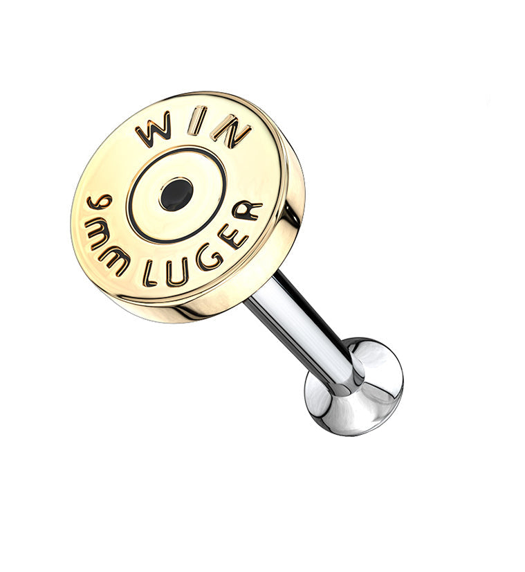 Bullet Backing Internally Threaded Labret