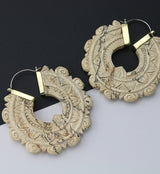 Bullion Tamarind Wooden Hangers / Earrings