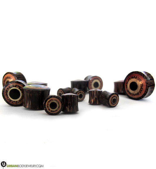 Bullseye Inlays Wooden Plugs