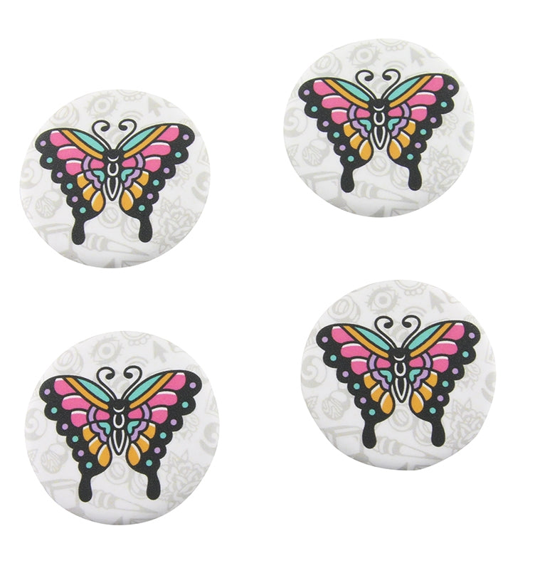 Butterfly Buttons Pack | UrbanBodyJewelry.com
