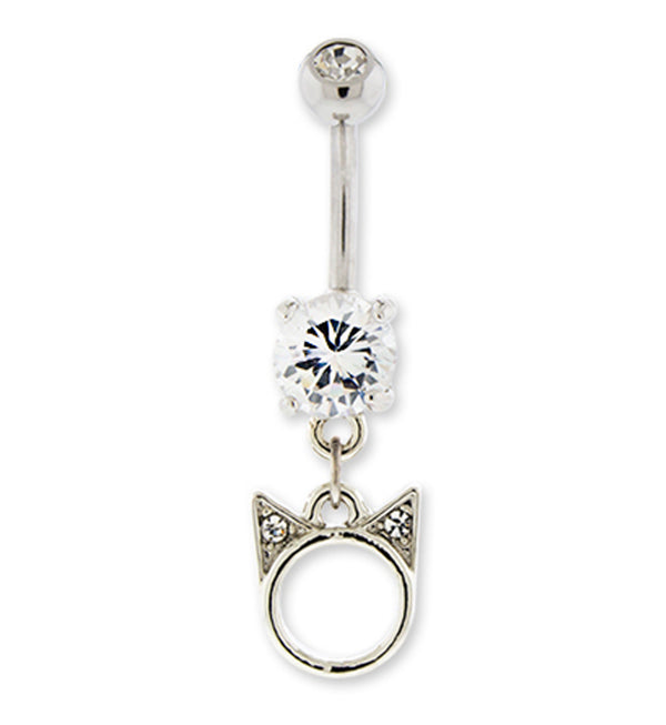 Kitty Cat Belly Button Ring