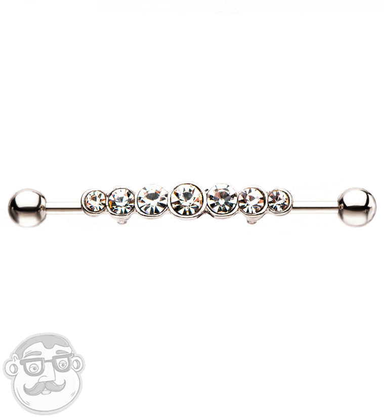 14G CZ Channel Industrial Barbell