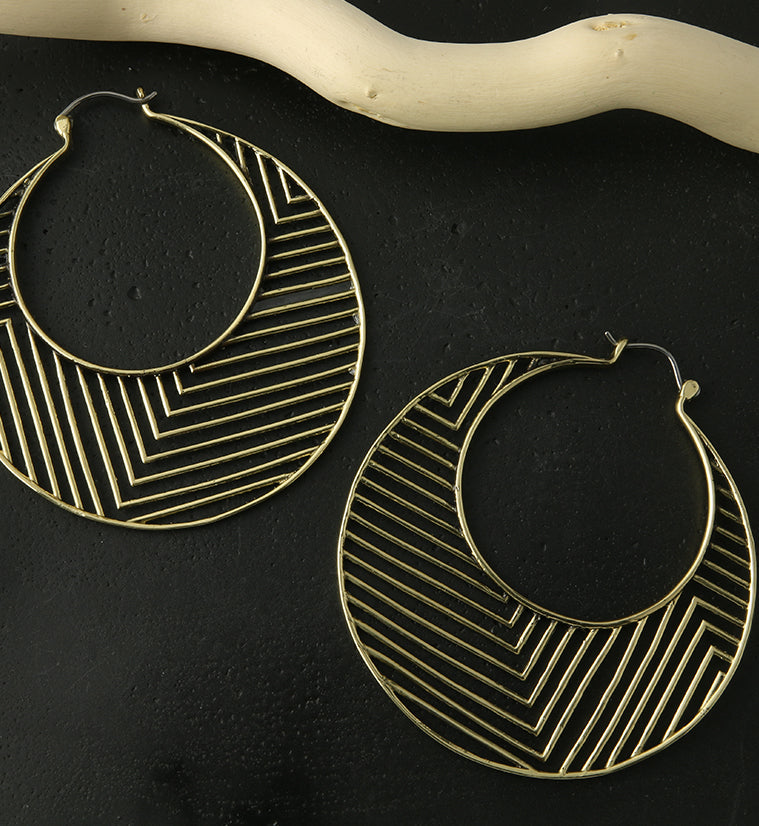 Channel Titanium Hangers - Earrings