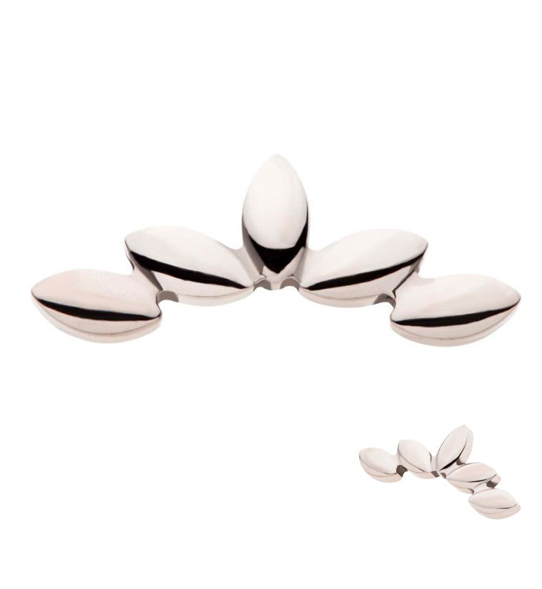 Chaplet Threadless Titanium Top