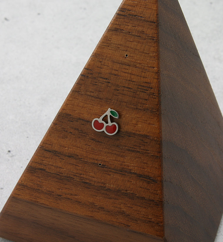 Cherry Threadless Titanium Top