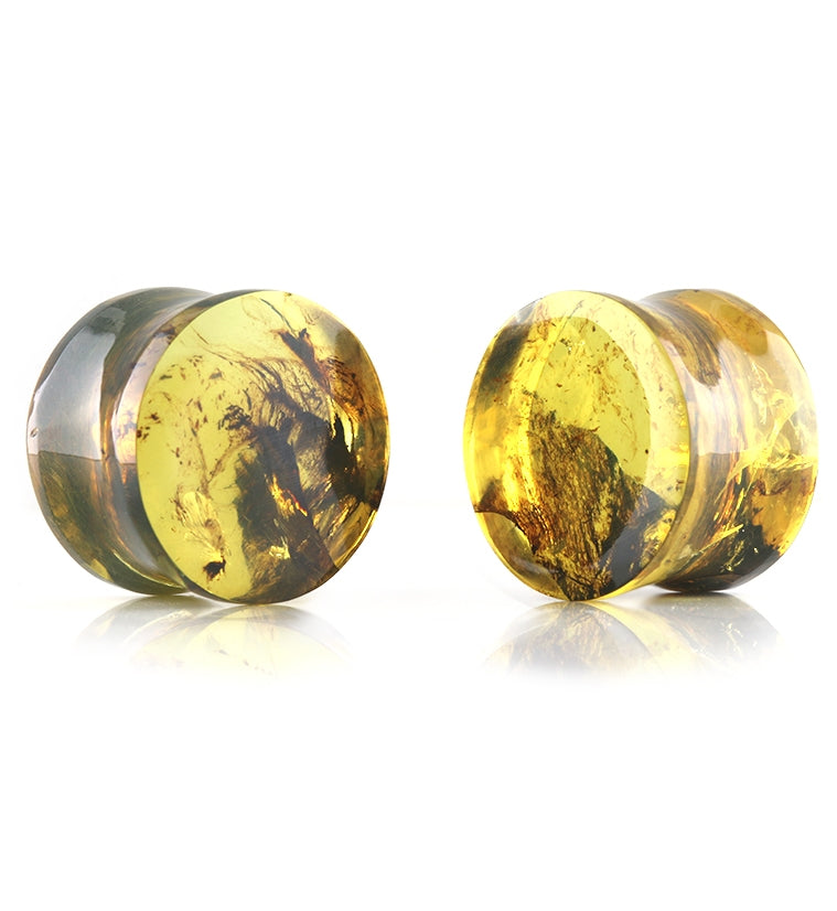 Chiapas Amber Plugs 5/8" (16mm)