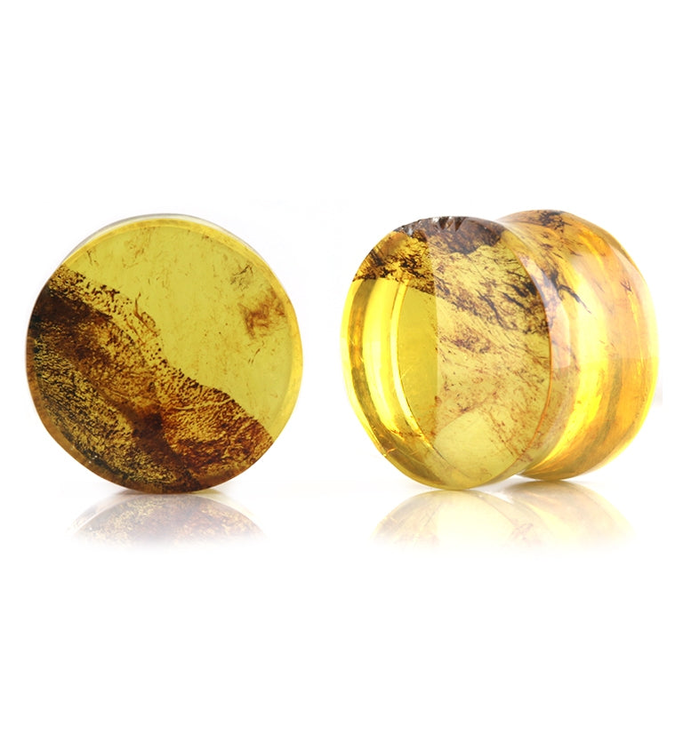 Chiapas Amber Plugs 5/8" (16mm)