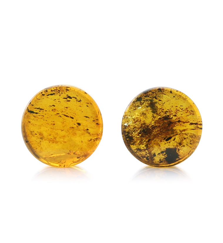 Chiapas Amber Plugs 5/8" (16mm) - Version 14