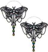 Chic Butterfly Plug Hoops