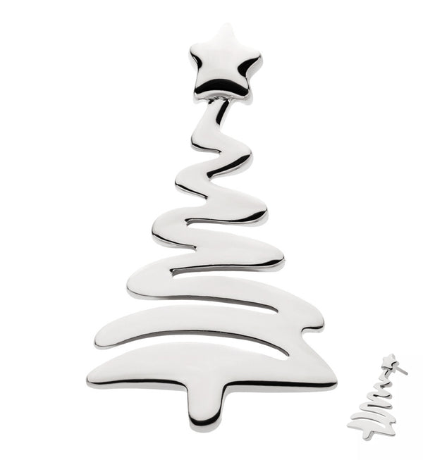 Christmas Tree Threadless Titanium Top