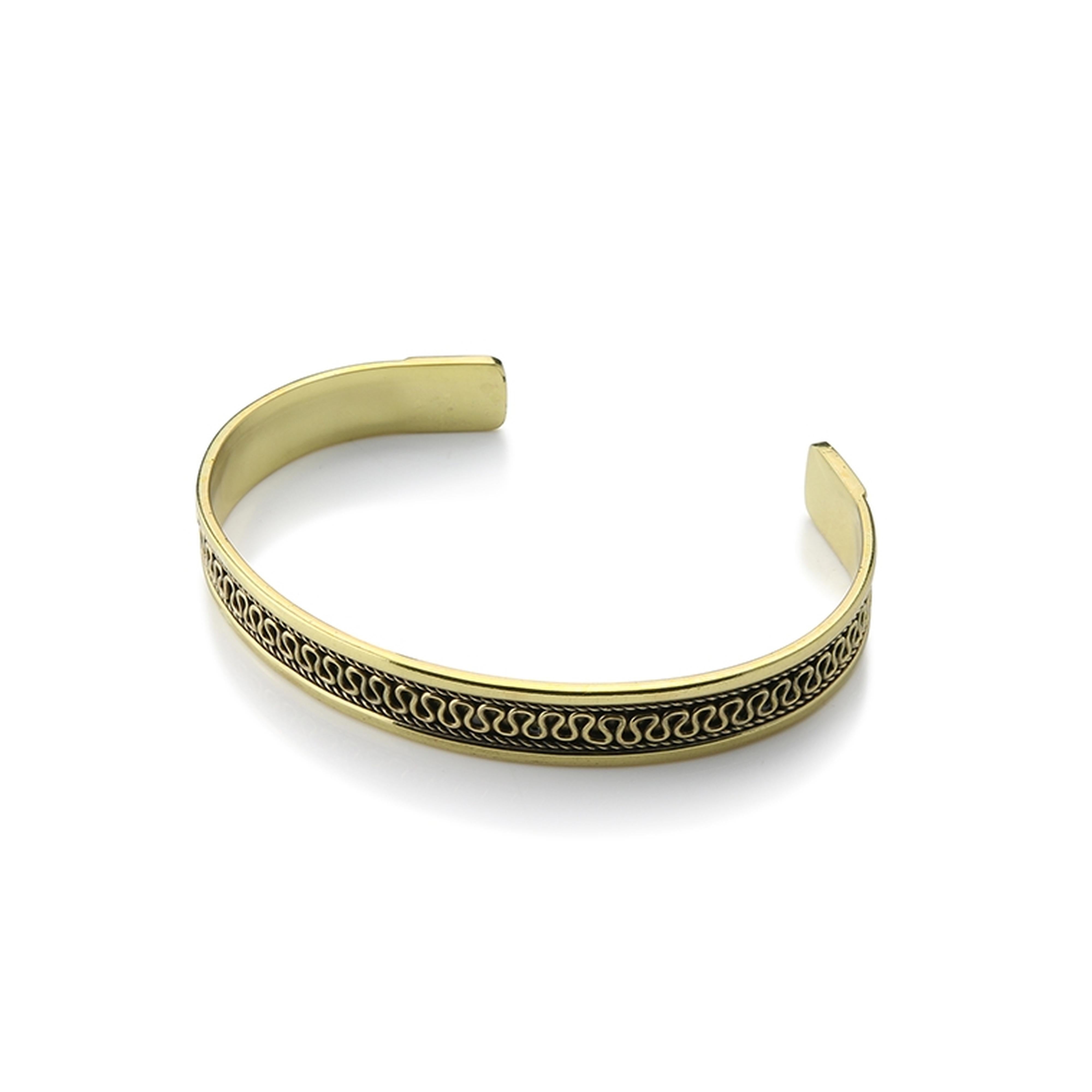 Cinta Brass Bangle