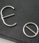 Circlet Stainless Steel Nipple Clicker Ring