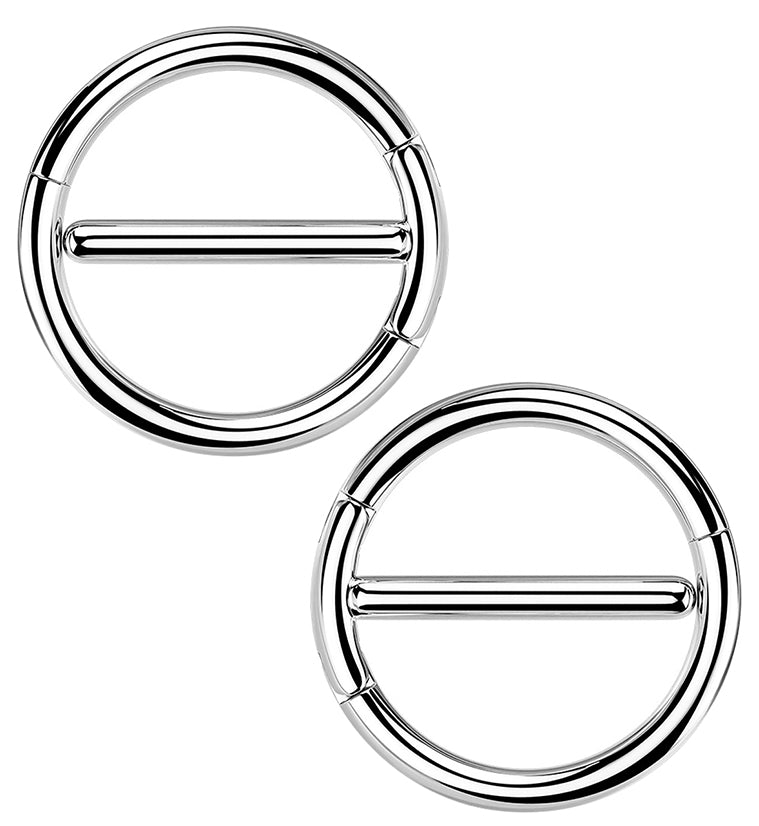 Circlet Stainless Steel Nipple Clicker Ring