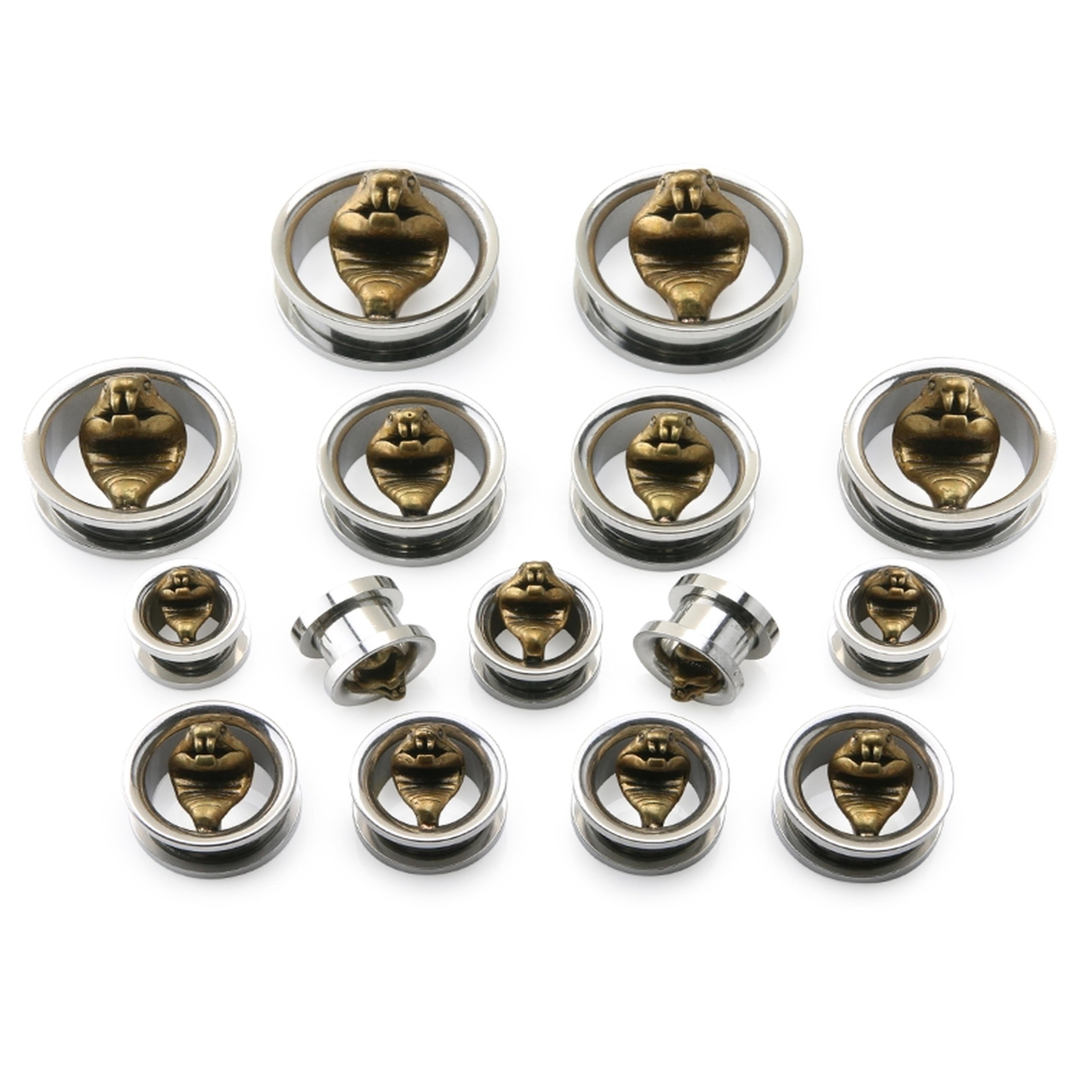 Golden Cobra Stainless Steel Tunnels