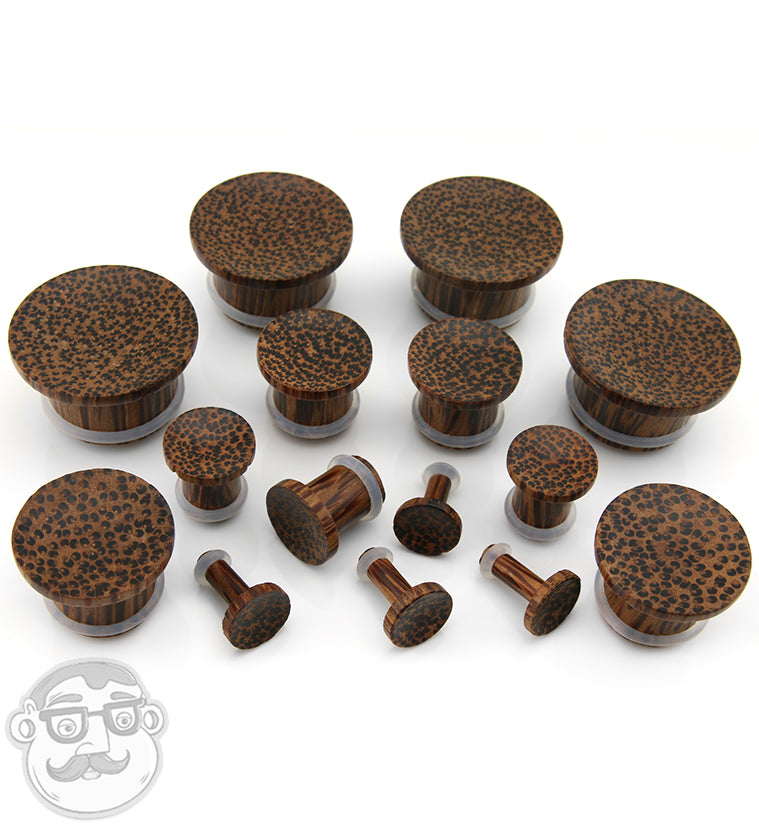 Single Flare Coconut Wood Plugs