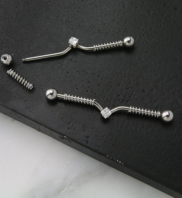 Coil CZ Industrial Barbell