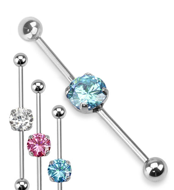 CZ Industrial Stainless Steel Barbell