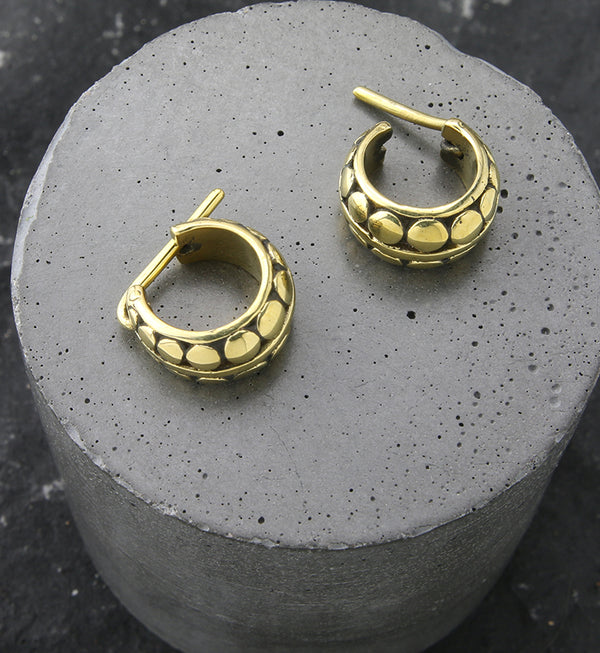 Couloir Brass Hinged Rings