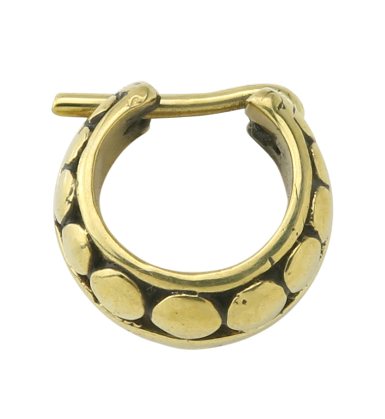 Couloir Brass Hinged Rings
