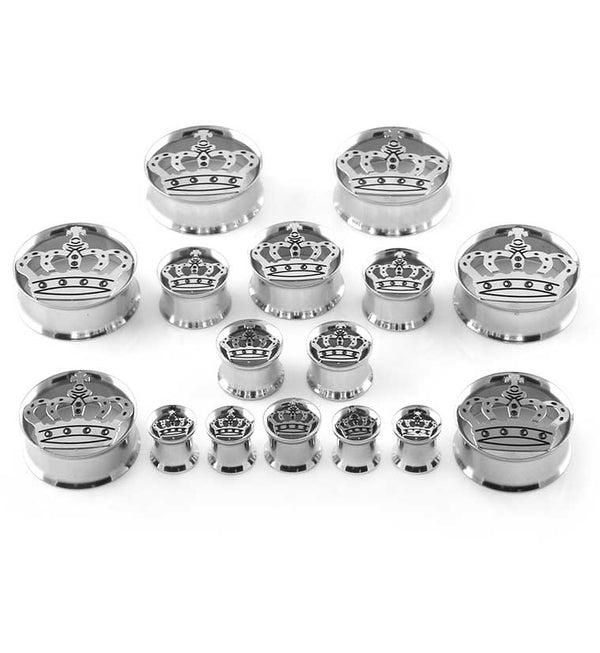 Stainless Steel Crown Logo Tunnels