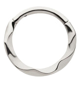Curl Stainless Steel Hinged Segment Ring