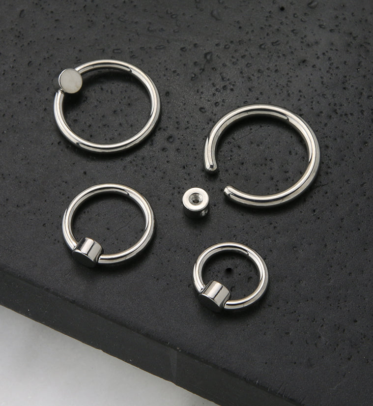 Custom Titanium Captive Ring