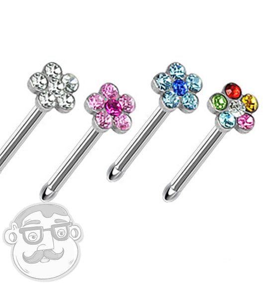 Flower Nose Ring Stud