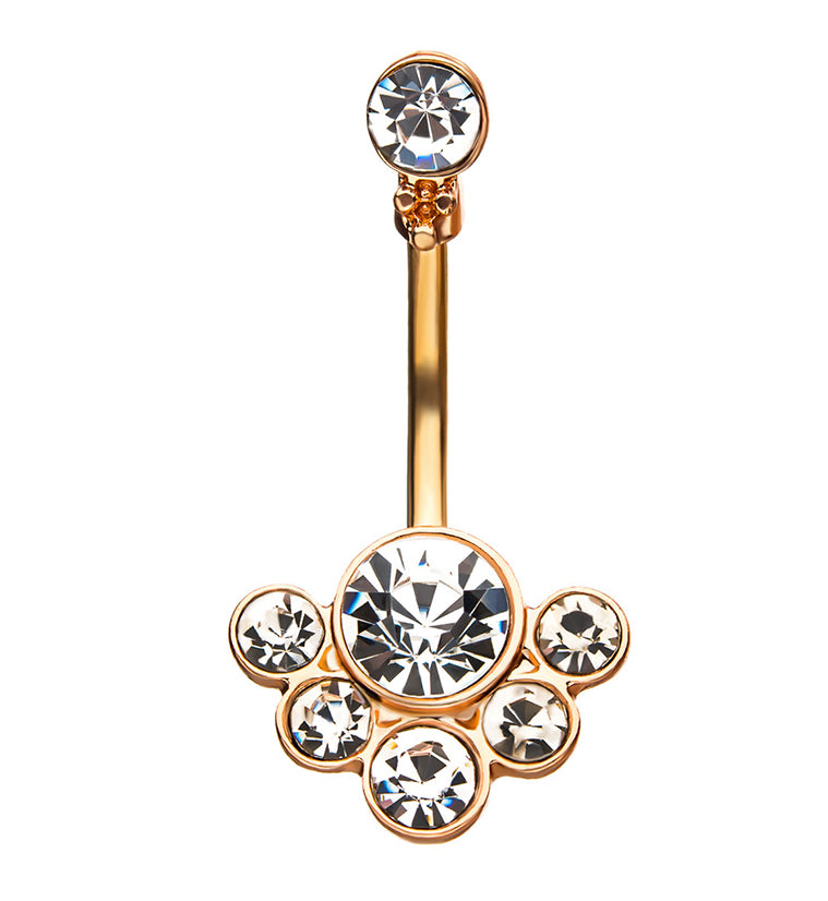 Paragon Rose Gold PVD Belly Button Ring
