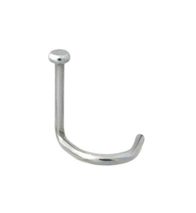 20G Disk Top Screw Nose Ring