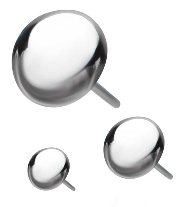 Dome Threadless Titanium Top
