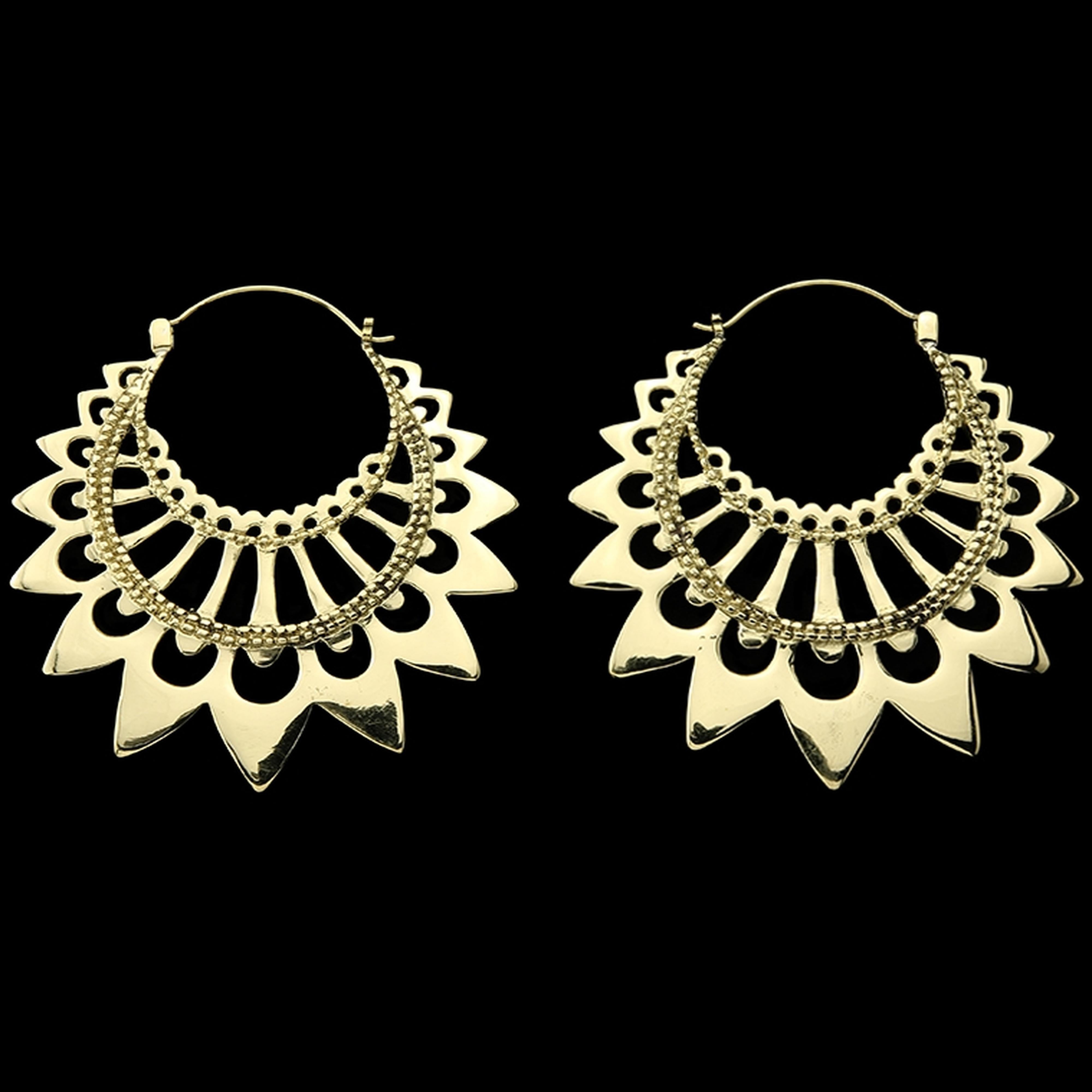 18G Draft Brass Hangers / Earrings