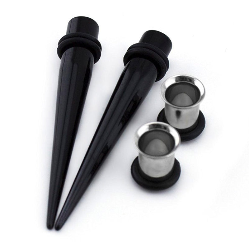 Double Taper & Tunnel Ear Stretching Kit (4 pieces)