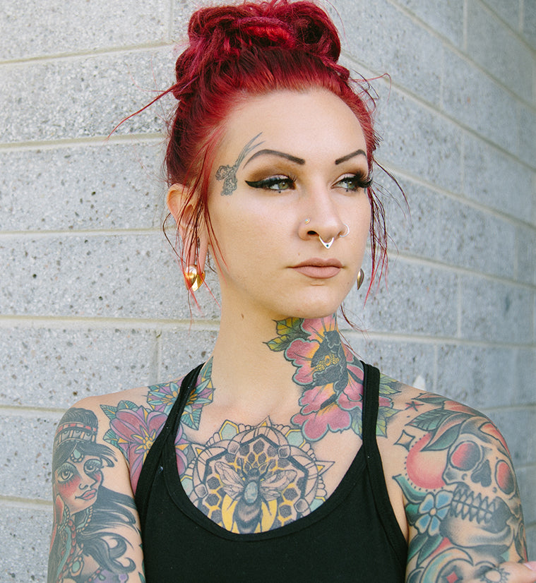 Small Copper Knuckle Ear Weights